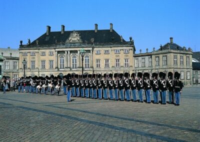 Amalienborg Palace Square Copenhagen